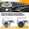 4pcs 83mm Automobile Parts Hubcap Car Wheel Hub Center Cover For Chevrolet Pickup Truck GMC Recreational Vehicle