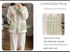 Women's Coral Fleece Pajamas - Warm, Thick, & Sweet Flannel for Fall/Winter, Wear Indoors/Outdoors