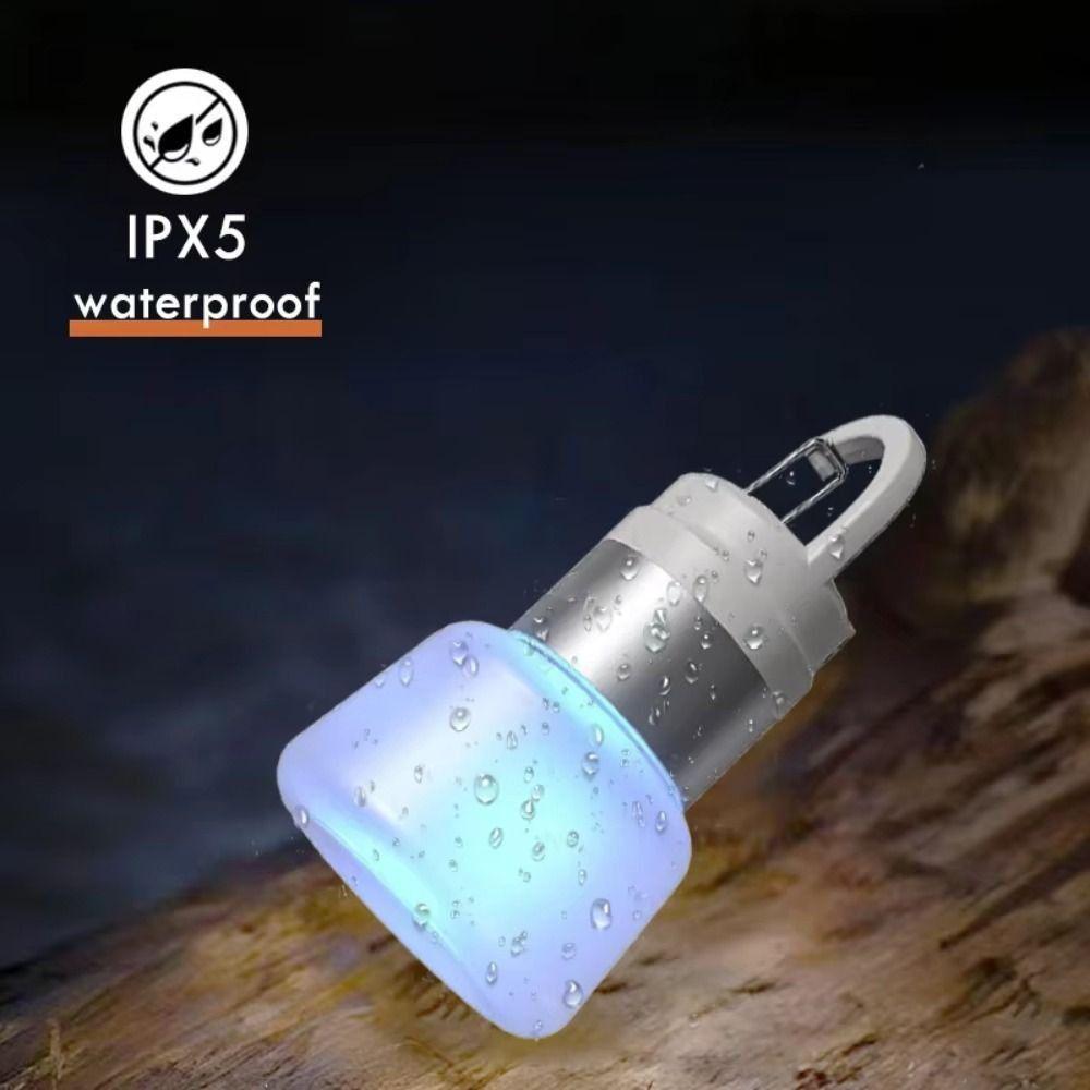Flowing Light Outdoor Camping Light USB Portable Water Bottle Light  Outdoor Activities