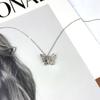 Butterfly Necklace for Women, Simple Temperament for Students, Versatile Necklace for Women, Short Collarbone Chain for Women