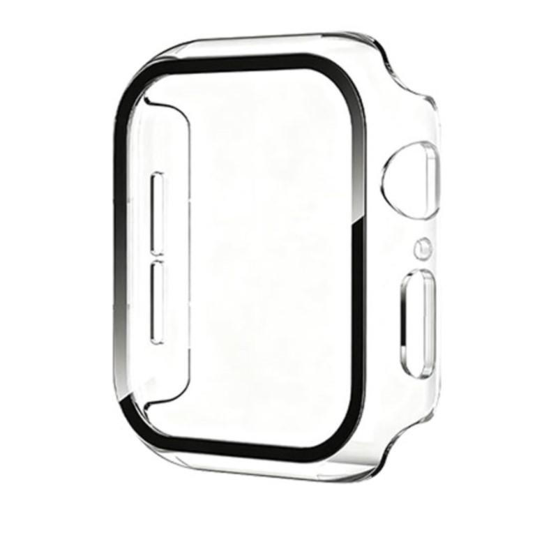 

Case+Braided Strap For Apple Watch Bands 40mm 45mm 41mm 44mm 46mm 42mm magnetic correa Bracelet iWatch series se 3 6 7 8 9 10 11 38mm series 321 прозрачный