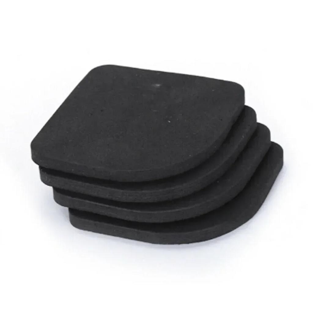 4PCS Washing Machine Anti Vibration Mat Shock Mute Pads Refrigerator Non-slip Mat Floor Furniture Protectors Furniture Pads