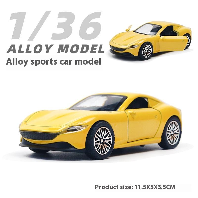 Modello di auto fuoristrada in lega Simulazione Giocattolo per bambini Auto per bambini Ornamenti per auto Decorazione