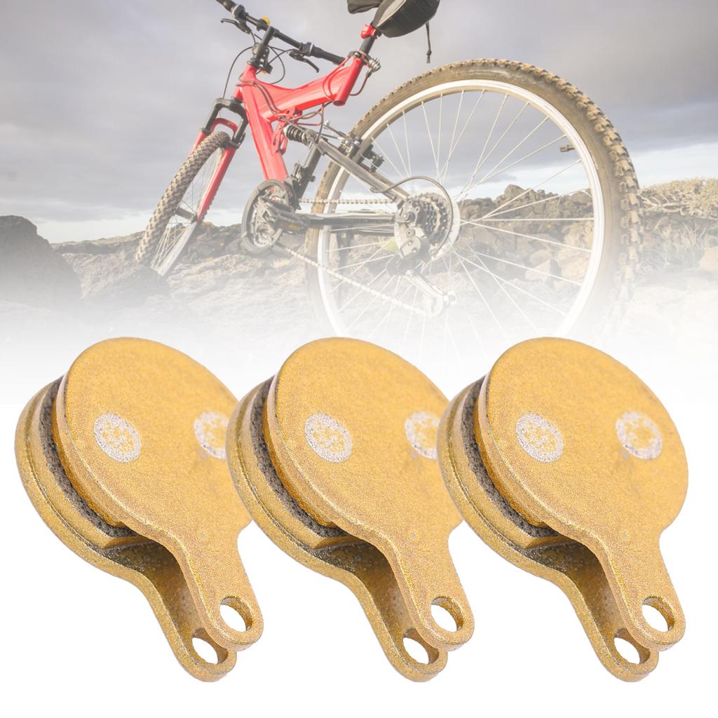 3 Pairs Brake Lining Metallic Disc Oil Pad Block Road Electric Bicycle Mountain Bike M446 M355