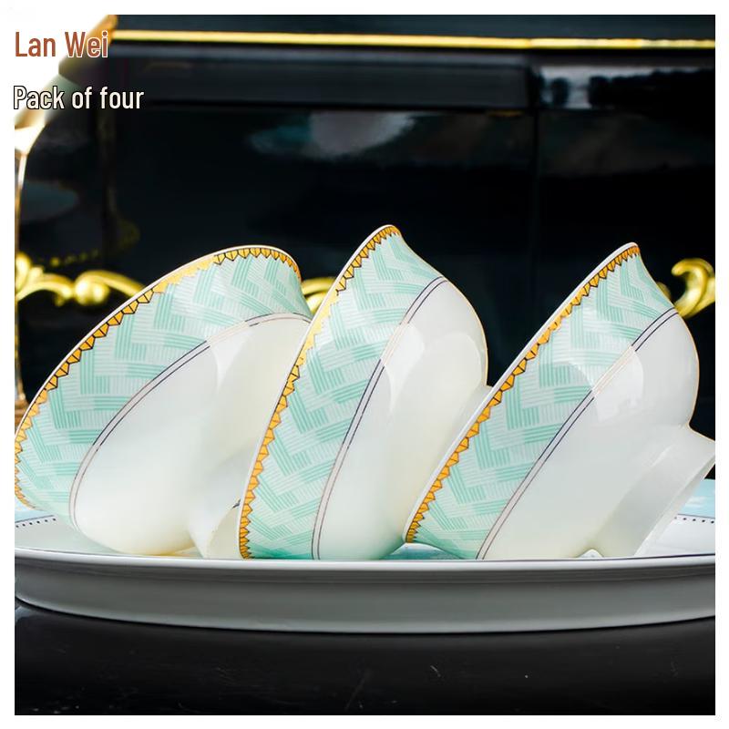 Цзиндэчжэньский керамический набор посуды класса люкс