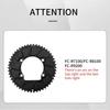 RIRO 110BCD Chainwheel for R7100 R8100 R9200 11S 12S Road Bike Chainring 50-34T 52-36T 53-39T 54-40T 110 BCD Chainring