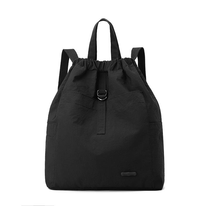 New Fashionable and Versatile Women's Casual Large-capacity Light Commuting Nylon Backpack Women