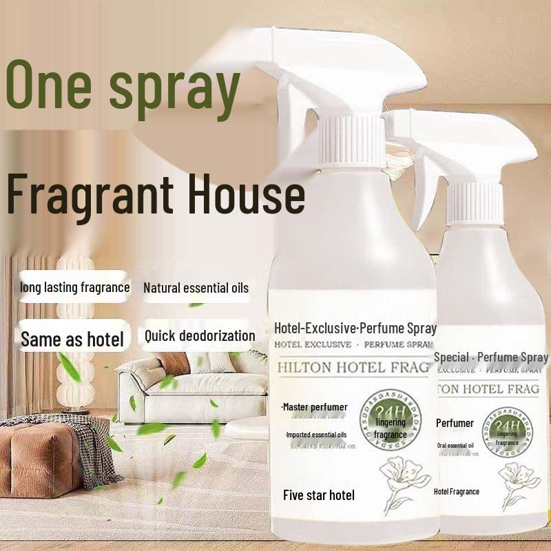 Long-Lasting Deodorizing Air Freshener Spray for Bedrooms, Clothing, and Hotel Lobbies