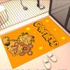 Garfield Print Rug, Washable Floor Carpet, For Entryway Dorm Laundry Room Office Study, Home Decor Birthday Christmas Gift