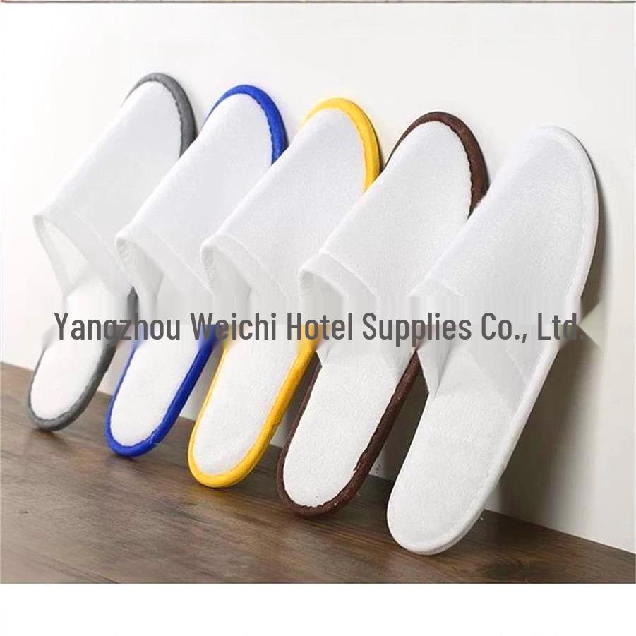 Anti-Slip Portable Thickened Disposable Slippers for Hotels, Inns, Beauty Salons, and Travel