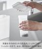 Yamazaki Jitsugyo 1L White X X H16cm Tower Dishwasher Safe Heat Resistant Tea Strain Included Easy To Hold and Wash Cold Water Pot 1690 W8.2 D16.7