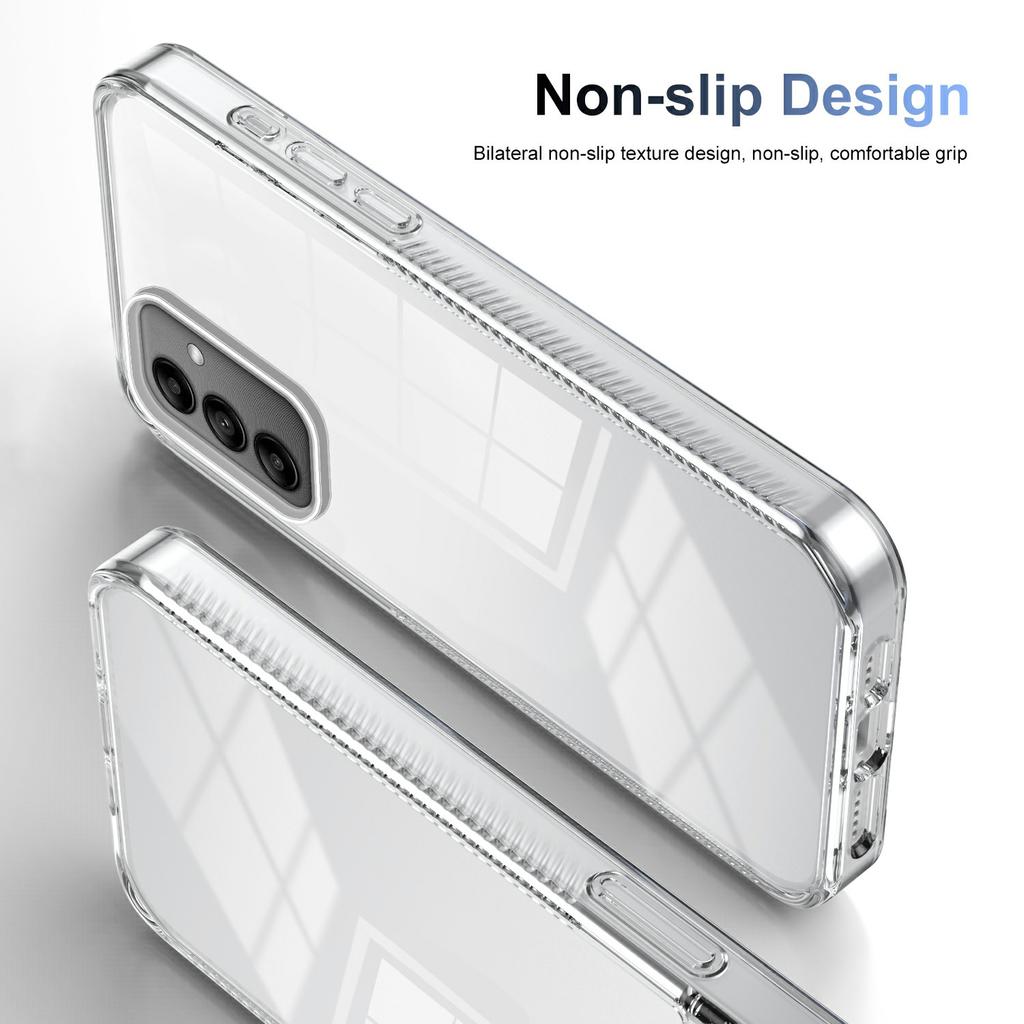 For Samsung Galaxy A05s 4G Clear Phone Case TPU PC Anti-Slip Drop-Proof Back Cover