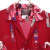 BASIX Overall handle Short sleeve Open collar Aloha shirt M Red series Men's Used