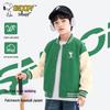 Snoopy Boys' Casual Baseball Jacket