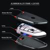 Aluminum Alloy Car Key Cover Bag For Bmw 3 5 7 F Series X5 F15 F16 X6 F46 F35 G30 G11 G12 Smart Remote Fobs Shell Protector Case
