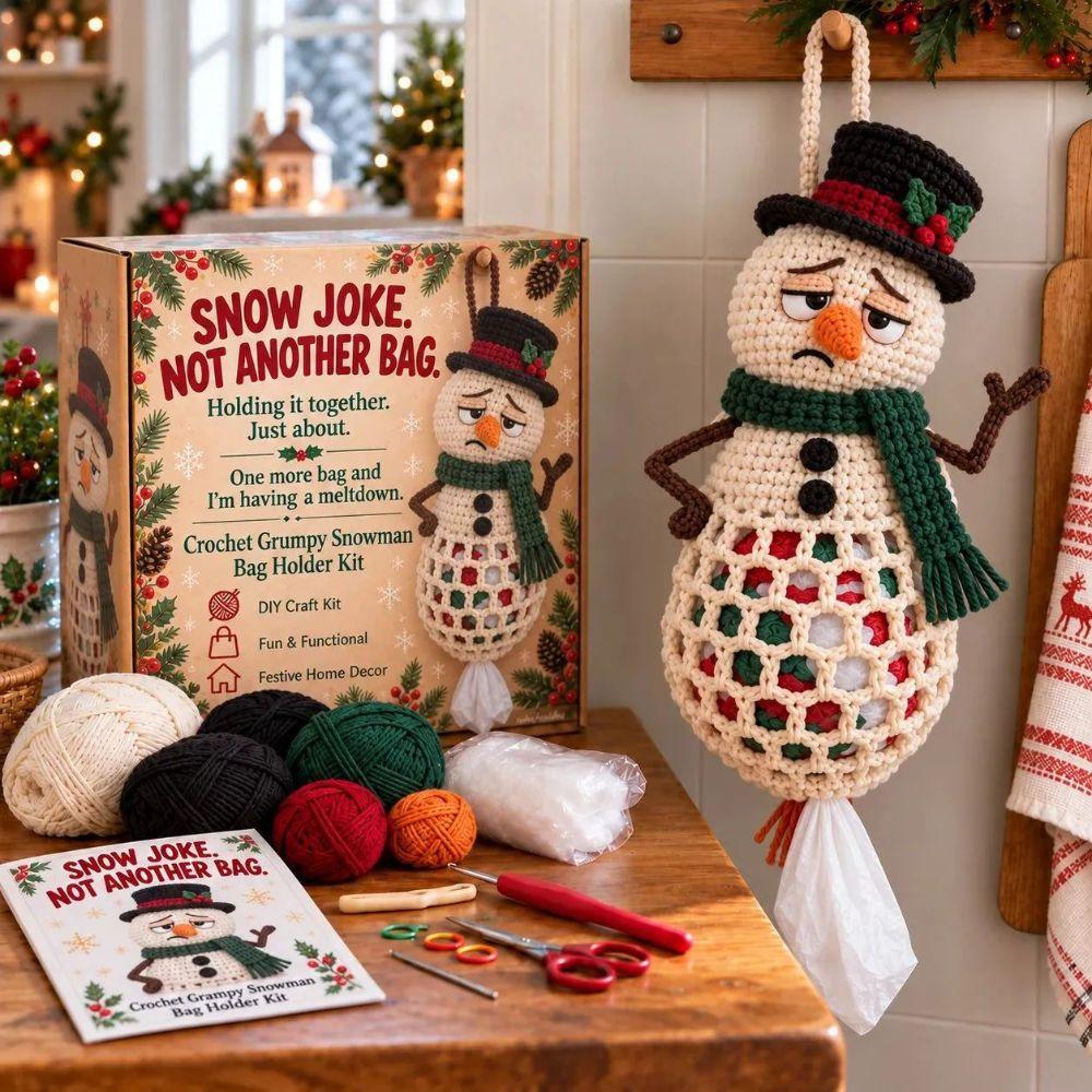 1 Set Step by Step Instruction DIY Crochet Kit Yarn Crochet Craft Kit  Holiday Gift Giving