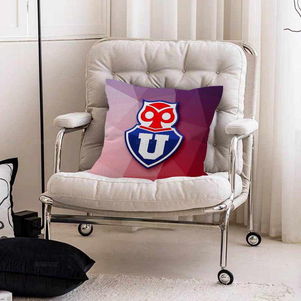 Chile U-University Logo Cushion Cover Inches Farmhouse Decor Home Throw Pillow Covers For Couch Decorations