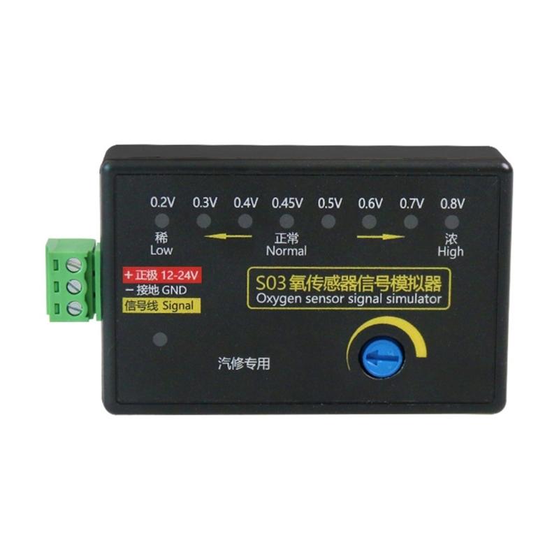 Easy to Use Car O2 Sensors Signal Simulators with Multifunctional Diagnostic Capabilities for Emission Testing Diagnosis