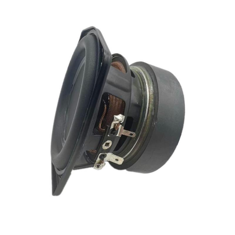 4 Inch Subwoofer Bass Speaker Carbon Fiber Cone Woofer Speaker 4/8 OHM 40W Low Frequency For Home Car Audio Unit 1PC