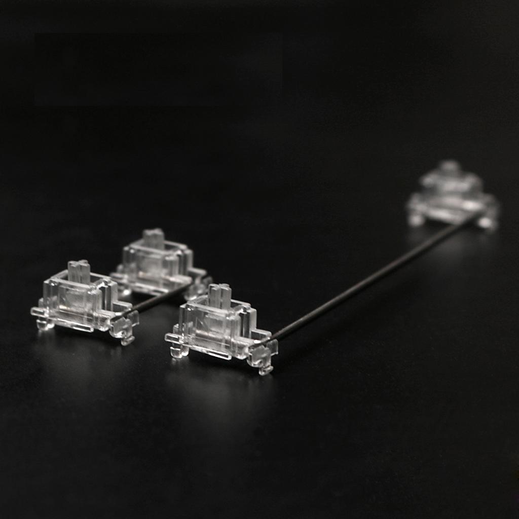 104 Keys Transparent ABS Keycaps Keycap OEM MX Switches Gaming Mechanical Keyboard Pcb Mounted Stabilizer Case
