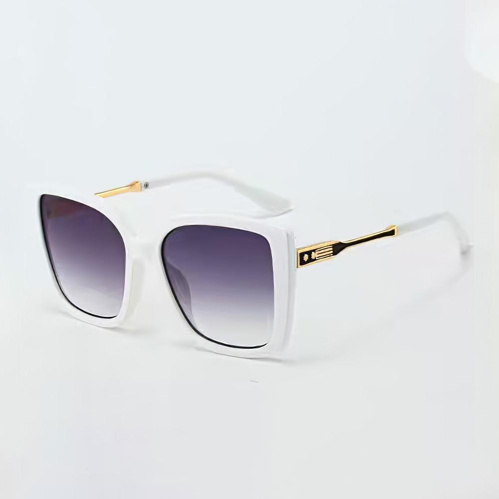 Fashionable Women Sunglasses Large Frame Gradient Color Glasses Exquisite Design for Women Stylish UV Protection Shades