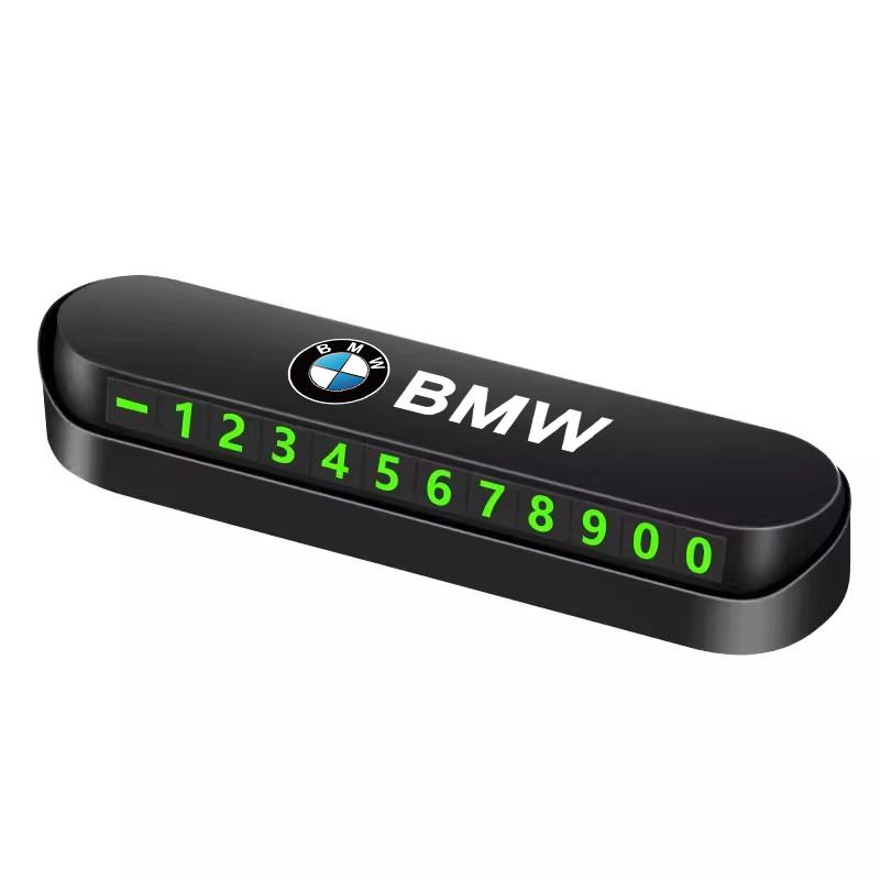 

Car Temporary Parking Card Phone Number Card Plate Telephone For BMW Series i3 i4 G07 G06 G05 G02 G01 F48 F39 G42 G30 G20 G26 X1