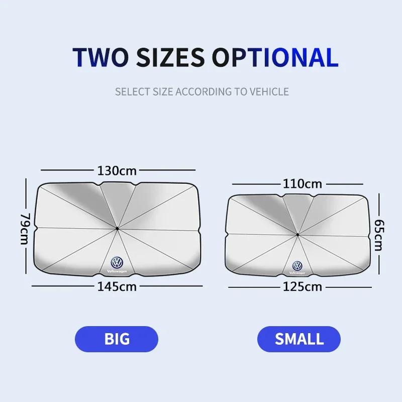 Pro VW Volkswagen Jetta MK5 Golf Auto Sluneční clony Kryty Auto Přední okno Stínítka Pro Volkswagen VW Golf 4 5 6 7 MK4 MK5