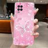 Für Xiaomi Mi 10 Lite 5G Hülle Klar Luxus Mode Schmetterlingsblumen Weicher TPU Stoßfänger Abdeckung Für Xiaomi Mi 10 Lite Zoom Handyhülle