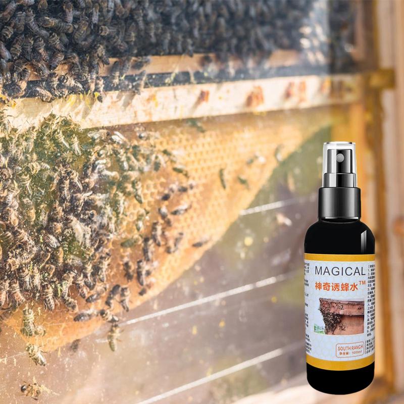 Spray Attractif Abeilles 100ml Attractif Menuisier Polyvalent Appât Efficace Facile à Utiliser Appât Abeilles Pour Essaims d'Abeilles