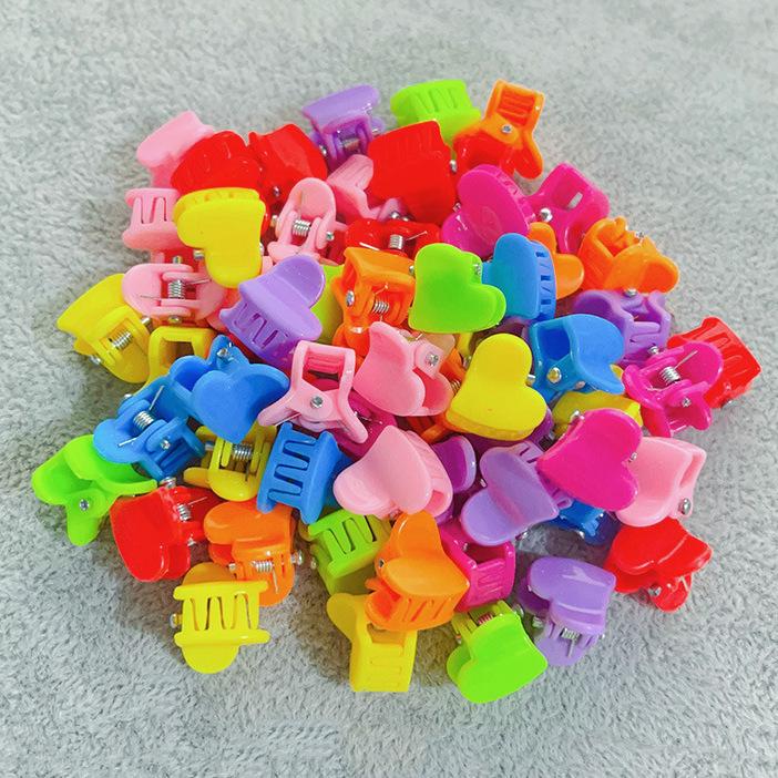 Candy Color Hair Clips for Girls - Cute, No Damage Hair Accessories, DIY Hairpins, Princess Style Claw Clip