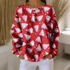 Women's Casual Shirts Long Sleeve Tops Button Up V Neck Loose Knit Fall Favorites For Women