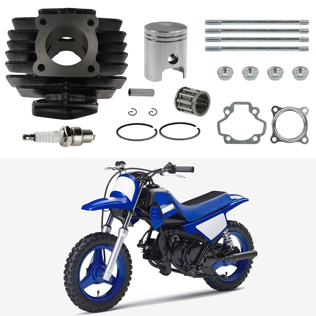 40mm 50cc Engine Cylinder Piston Ring Gasket Top End Rebuild Kit for Yamaha PW50 QT50 PW 50 Kids Mini Bike off-road Motorcycle