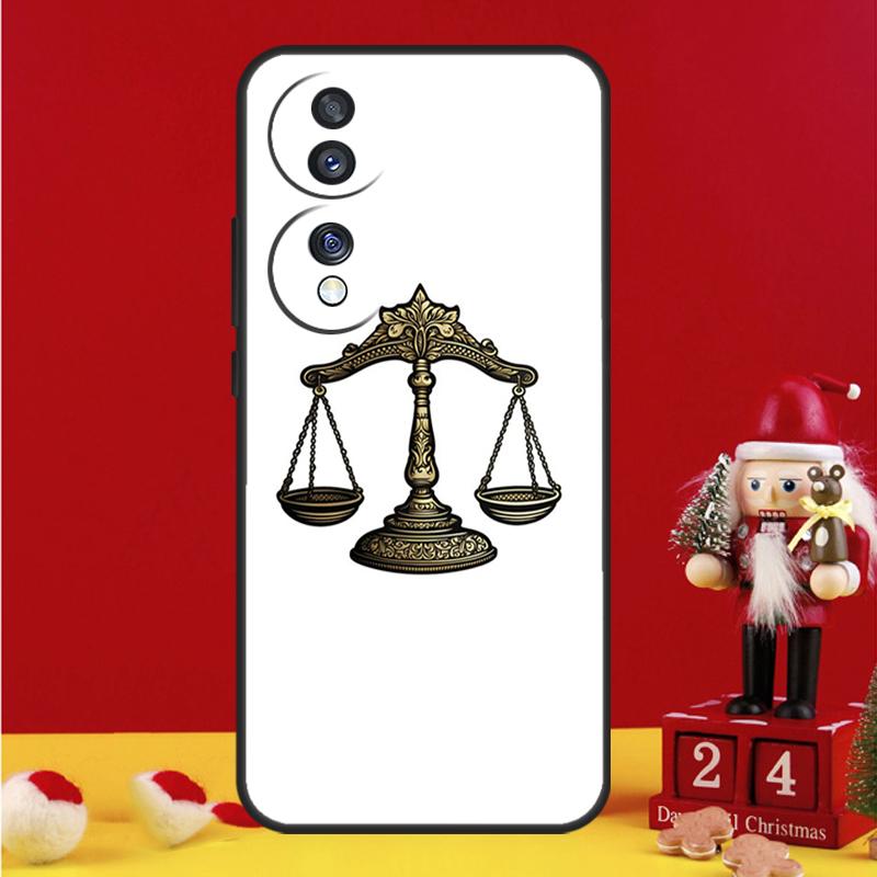 Law Lawyer Judge Justice Case For Honor Magic 8 6 7 Lite Honor X9d X9c X9b X9a X8b X8c Win 50 70 90 200 400 Pro Cover
