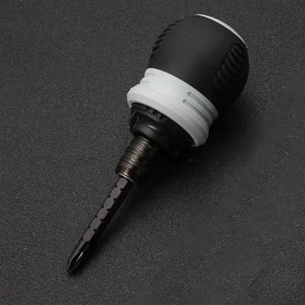 Telescopic Double-head Screwdriver Steel Batch Head Creative Hand Tool  Slotted Household Tool