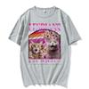 Lesbians Eat What Cat Meme Graphic T Shirt Men Women Fashion Kawaii Funny Gift T-shirts Summer O-Neck High Quality Tops T-shirt