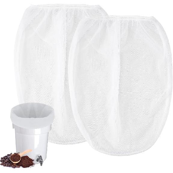 Cold Brew Coffee Filter Bag Compatible with Toddy Cold Brew System for 5 Gallon Commercial Brewers, Filter Bag for Coffee Grounds & Ice Tea - Quick
