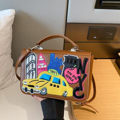 Women Bag New Trend Tote Bag for Women Crossbody Female Handbag Leisure PU Luxury Designer Fashion Shoulder Bag Brand Messenger