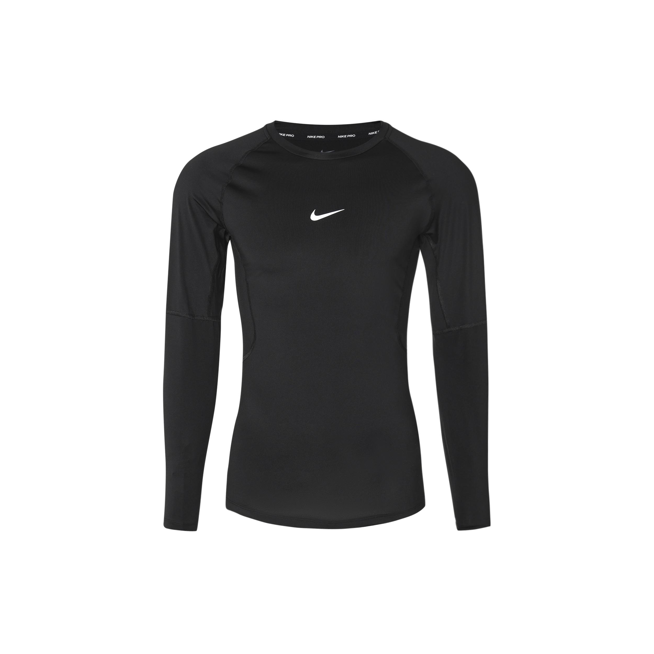 Nike Pro Dri-FIT Tight Long-Sleeve Fitness Top  Black  Men s FB7920-010 XXL