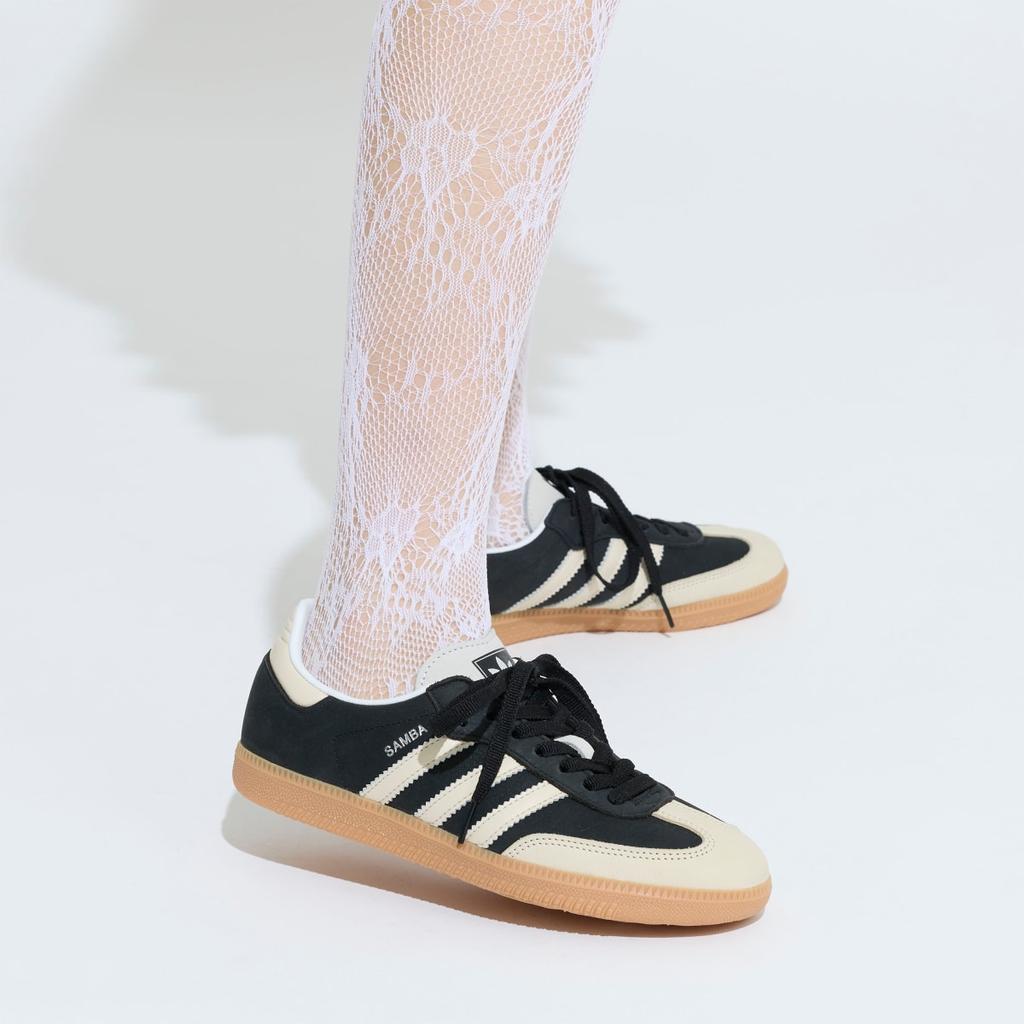 adidas Samba OG W IE5836 Unisex Originals Sneakers Core Black / Wonder White / Silver Metallic
