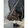 Retro Tote Bag, High-end Sense, Large-capacity Armpit Bag 2025 New Simple Shoulder Bag, Casual Backpack.