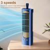Portable Bladeless Tower Fan 2/3 Speeds Electric Fan Personal Fan Quiet Standing Fan Rechargeable Wall Mount Fan Desktop Fan New