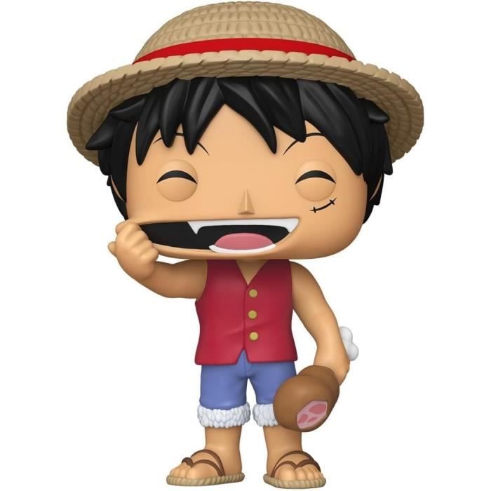 Funko Pop! - Jumbo Animation One Piece - Monkey D. Luffy - 25 Cm - Vinyl - 2-year Warranty
