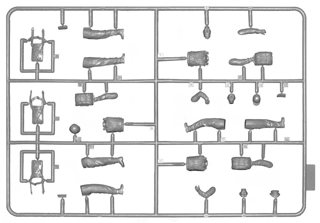 ICM USAAF Pilot Set Plastic Model 32104 1/32 1941-1945
