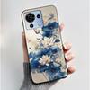 For ZTE Blade V50 Vita Case Black TPU Silicone Luxury Cute Cool Flower Phone Cases for Blade V 50 Vita V50Vita Bumper Soft Cover