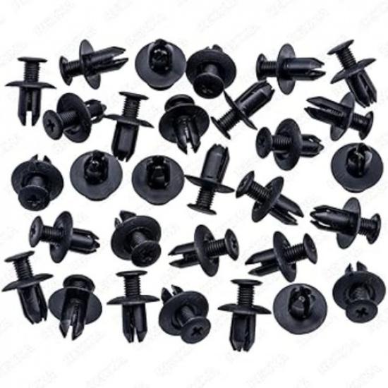 30pcs Splash Shield Fender Liner Retainer Clips Rivet for 3, 6, 2, CX-5, CX-9