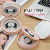 Half Eyelash No Glue No Eyeliner Corner Eyelash Synthetic Hair Soft Magnets Quantum Magnetic Lashes Reusable Cruelty-Free Curler