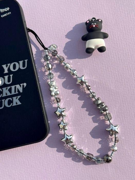 Eclore Hologramový medvěd Popruh na telefon