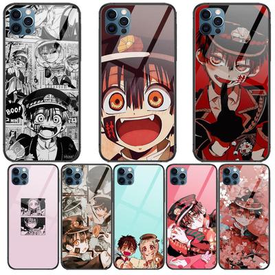 Toilet-bound Hanako-Kun Anime Glass Case For Iphone 13 12 11 Pro Max 12Pro XS Max XR X 7 8 Plus SE 2020 Mini Case Tempered Back