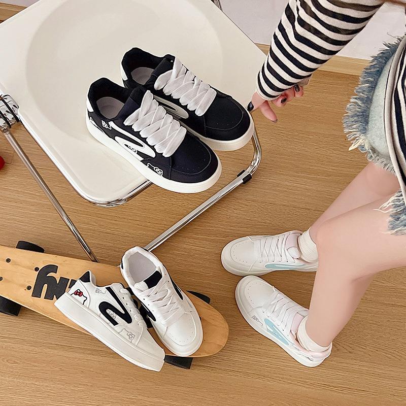 Versatile Trendy Shoes Comfortable and Breathable Little White Shoes Autumn New Girls Sports Shoes Casual Shoes Fashion