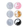 Silicone Animal Themed Coaster Mold Epoxy Resin Moulds for Table Decoration Handmade Cup Mat Mould Jewelry Tool